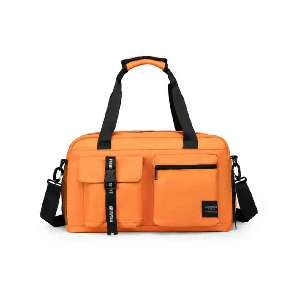 Bolsa-de-Academia-Feminina-Grande-com-Compartimento-de-Sapatos-Laranja-da-loja-urbanno-0001