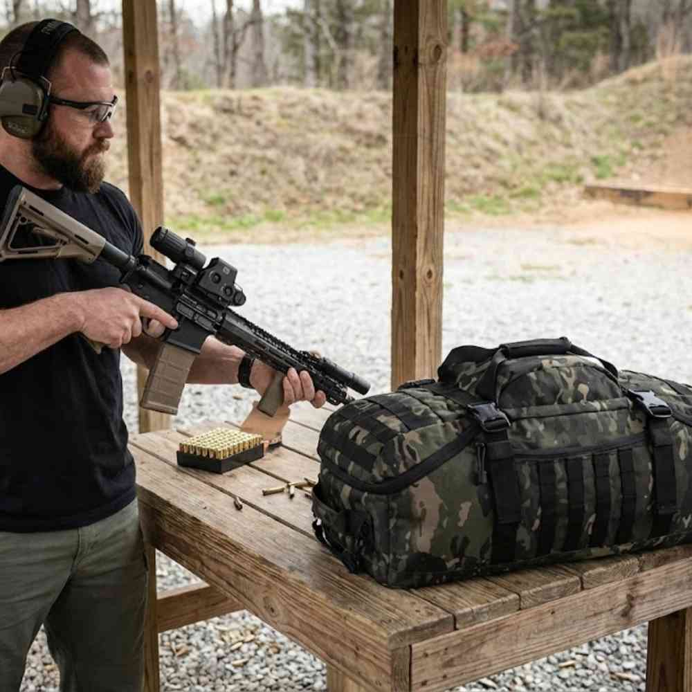 Bolsa de Academia Grande Tática 60L Multifuncional - OCP da loja urbanno - 0000002