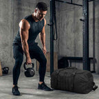 Bolsa de Academia Grande Tática 80L Multifuncional - Preta da loja urbanno - 00002