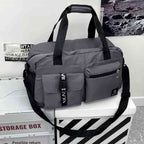 Bolsa_de_Academia_Feminina_Grande_com_Compartimento_de_Sapatos_Cinza_0003