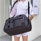 Bolsa_de_Academia_Feminina_Grande_com_Compartimento_de_Sapatos_Cinza_0004
