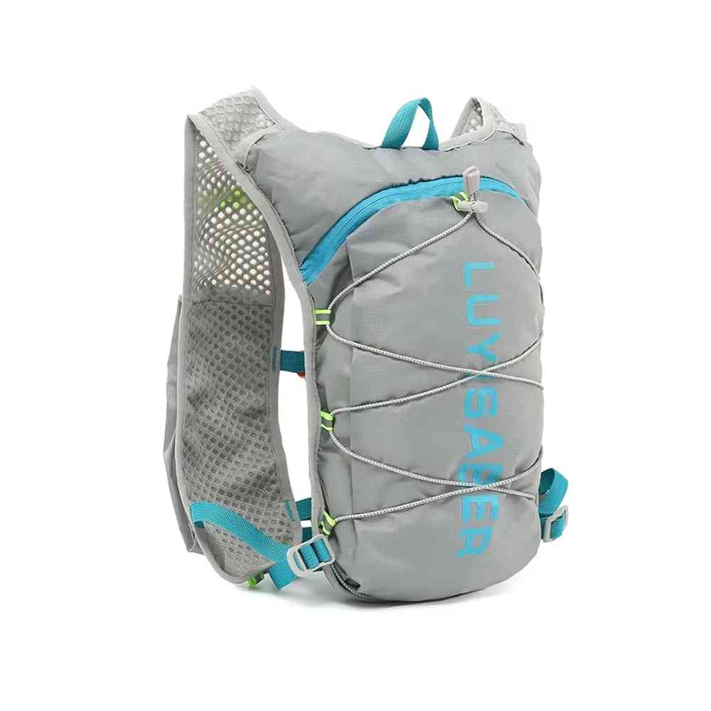 Colete de Hidratação NEWBOLER 1.5L + 500ml Ultraleve para Corrida e Ciclismo Cinza da loja urbanno 0001