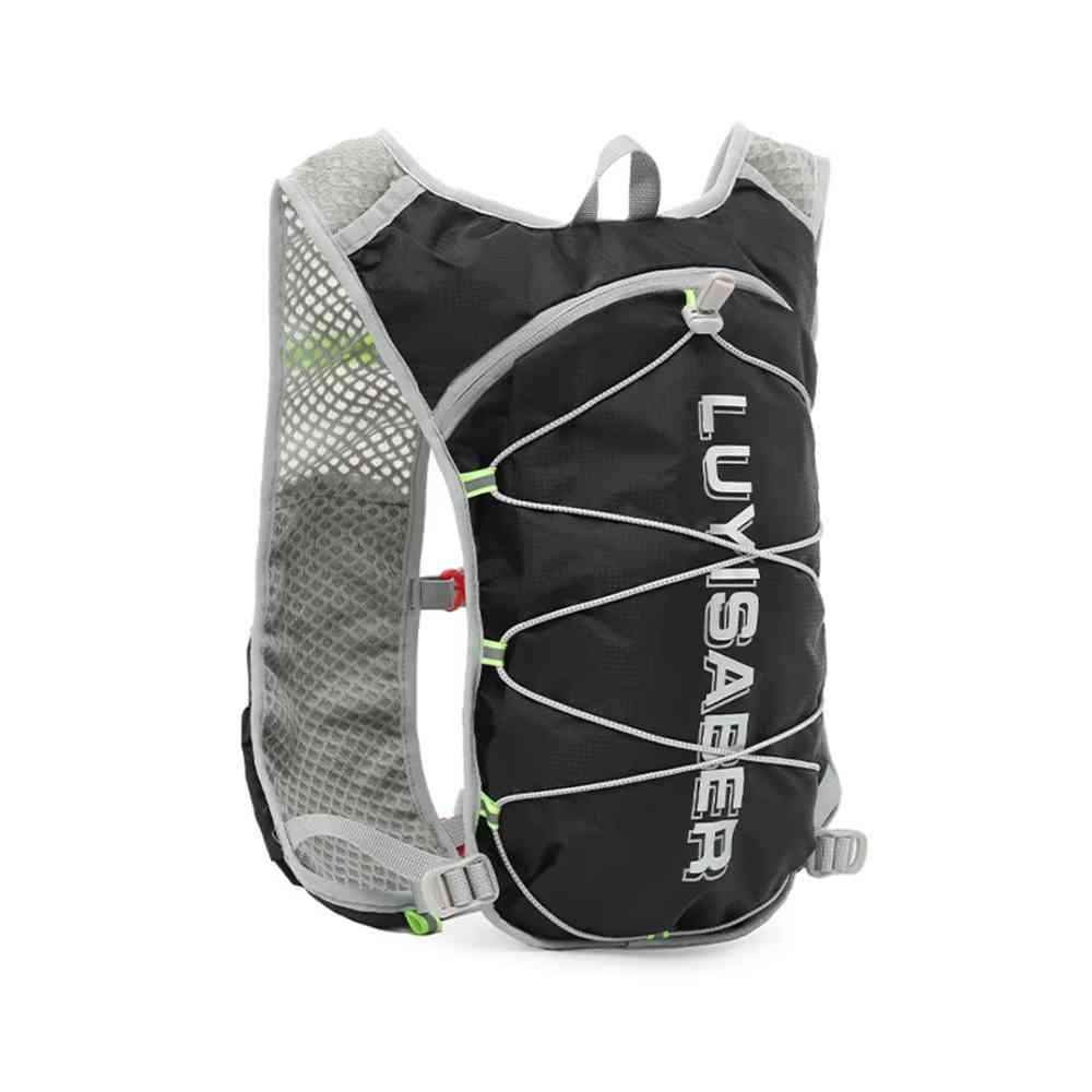 Colete de Hidratação NEWBOLER 1.5L + 500ml Ultraleve para Corrida e Ciclismo Preta da loja urbanno 0001