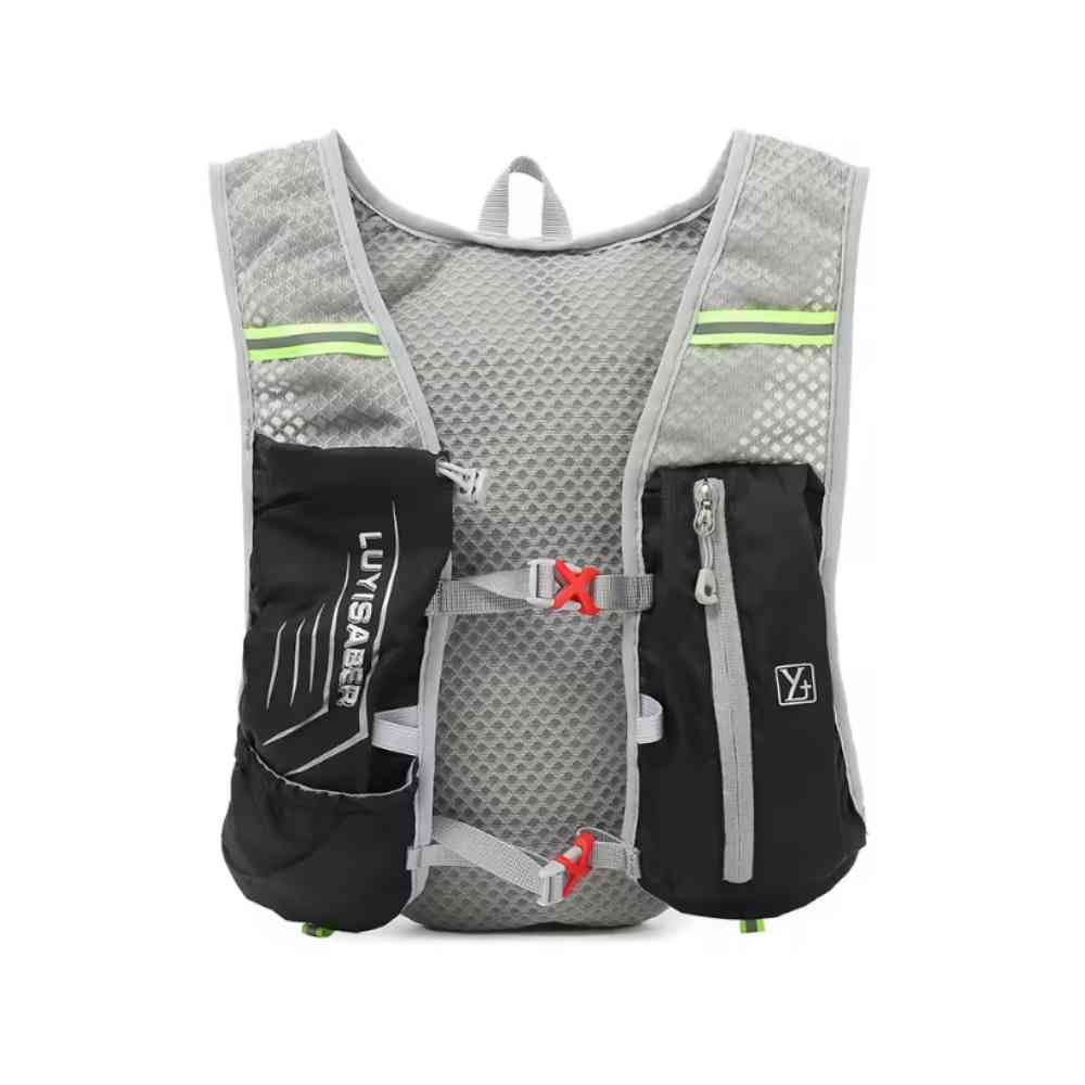 Colete de Hidratação NEWBOLER 1.5L + 500ml Ultraleve para Corrida e Ciclismo Preta da loja urbanno 0003