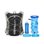 Colete de Hidratação NEWBOLER 1.5L + 500ml Ultraleve para Corrida e Ciclismo Preta da loja urbanno 0005