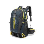 Mochila 40L Leve Impermeável para Trekking Camping e Aventura Azul Escuro da loja urbanno 0001
