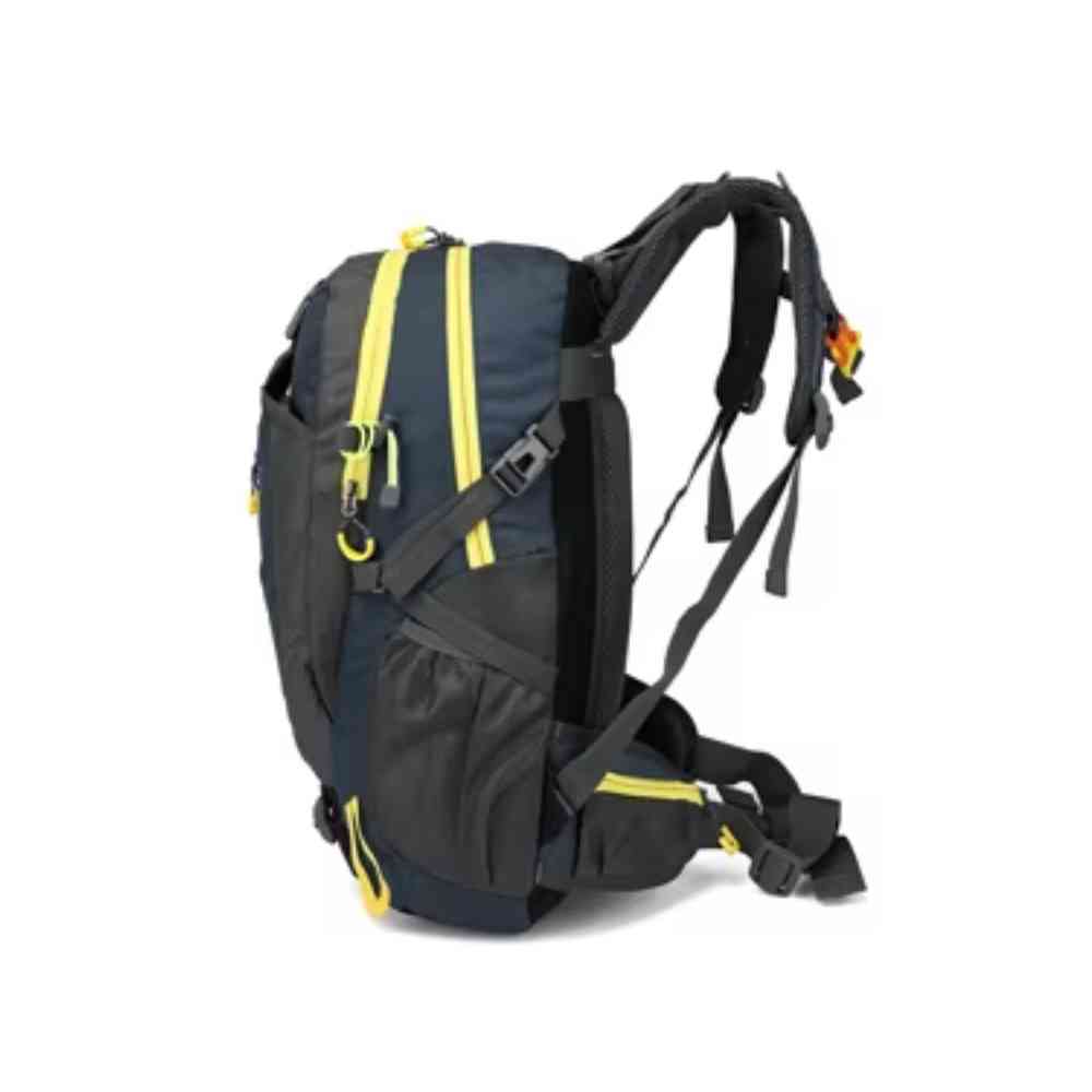 Mochila 40L Leve Impermeável para Trekking Camping e Aventura Azul Escuro da loja urbanno 0005