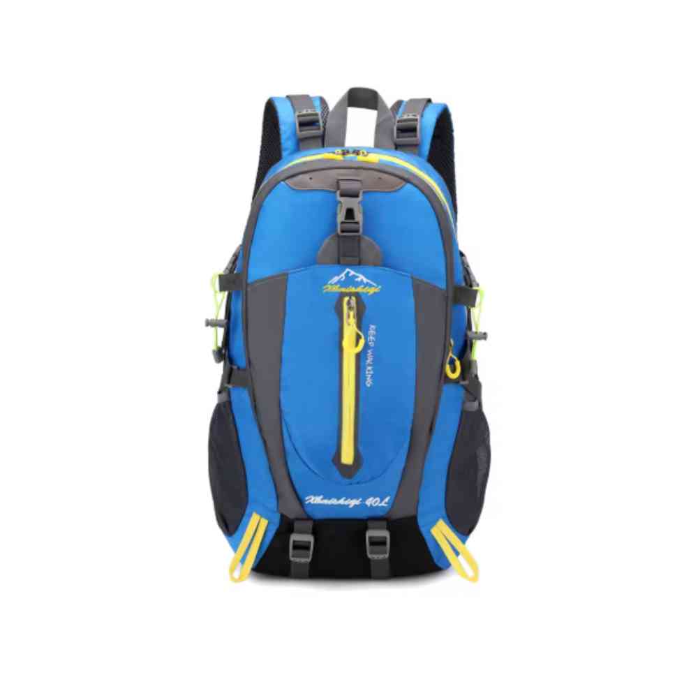 Mochila 40L Leve Impermeável para Trekking Camping e Aventura Azul da loja urbanno - 0004