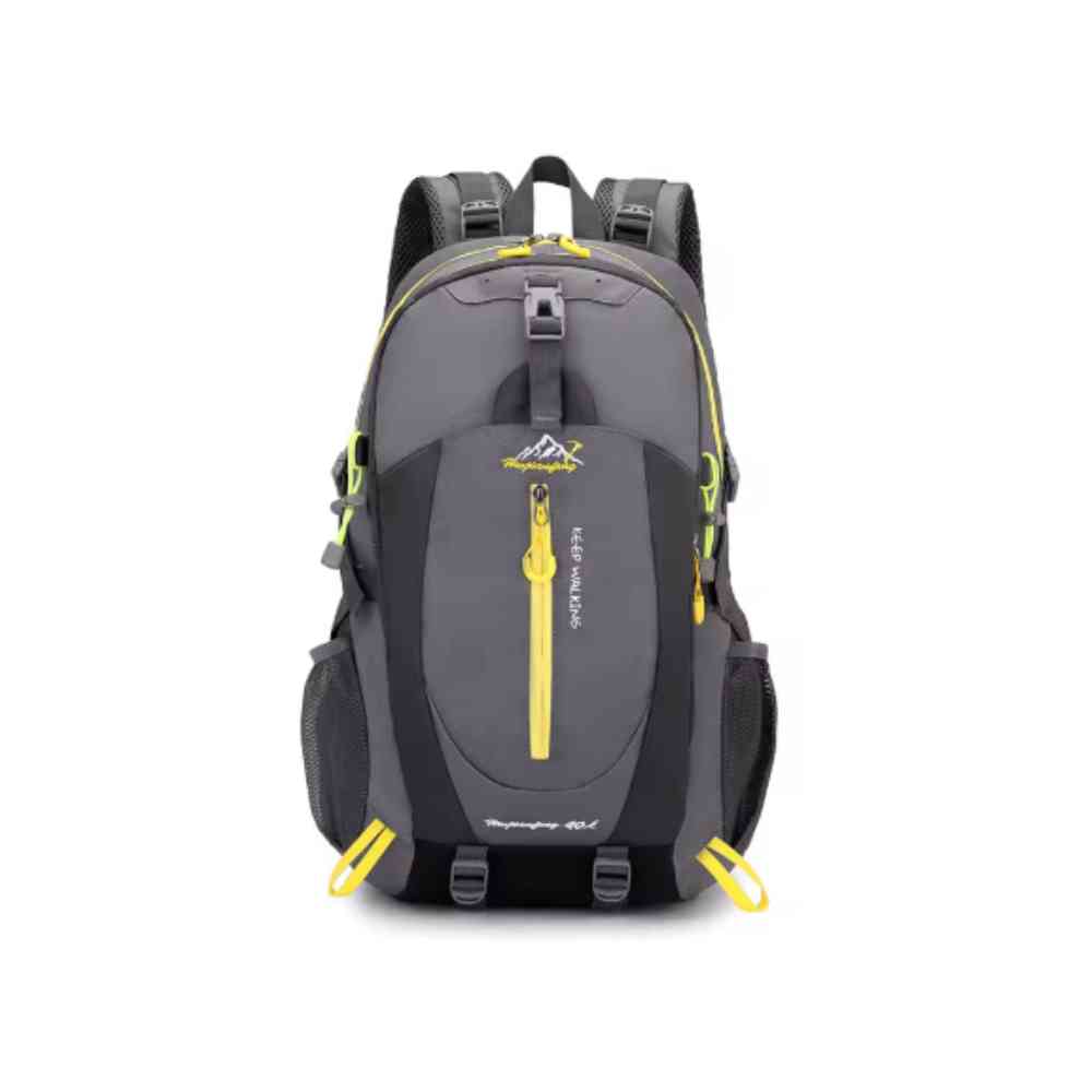 Mochila 40L Leve Impermeável para Trekking Camping e Aventura Cinza da loja urbanno - 0004