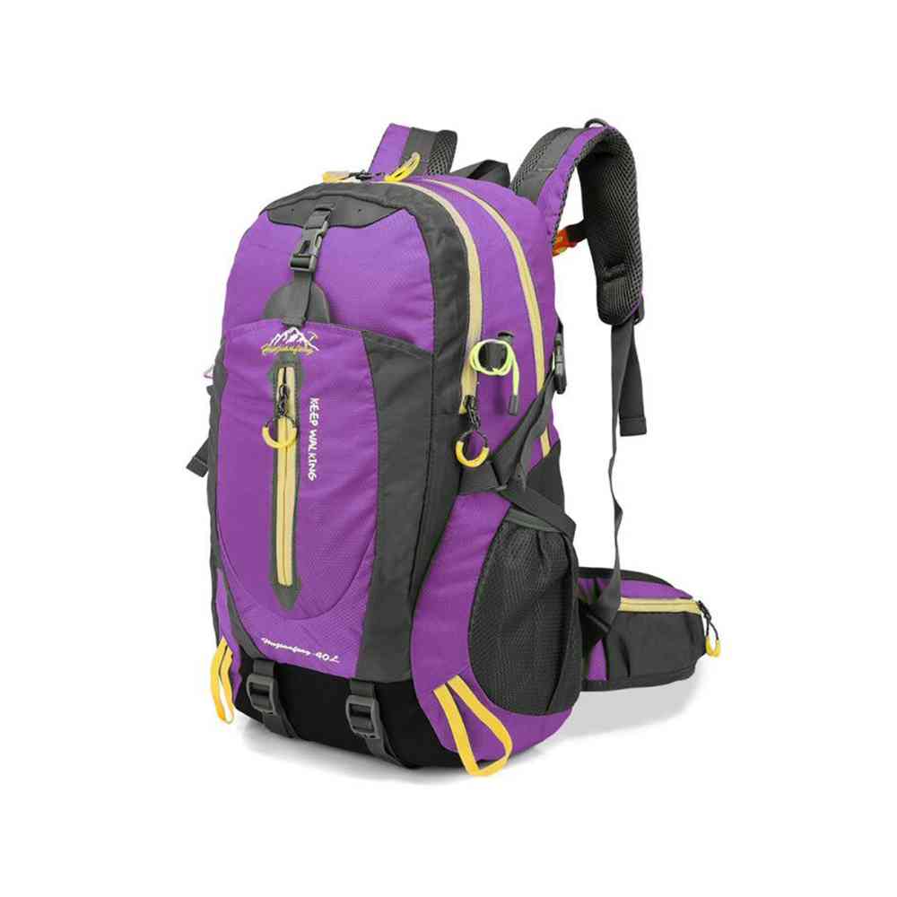 Mochila 40L Leve Impermeável para Trekking Camping e Aventura Roxa da loja urbanno 0001