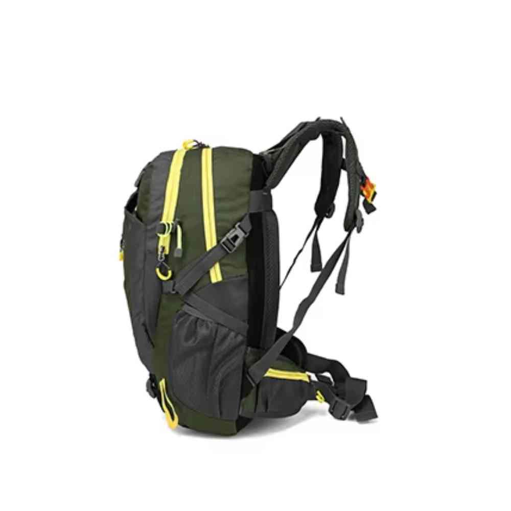 Mochila 40L Leve Impermeável para Trekking Camping e Aventura Verde Militar da loja urbanno 0005