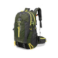 Mochila 40L Leve Impermeável para Trekking Camping e Aventura Verde Militar da loja urbanno 0001