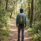 Mochila 40L Leve Impermeável para Trekking Camping e Aventura Verde Militar da loja urbanno 0002