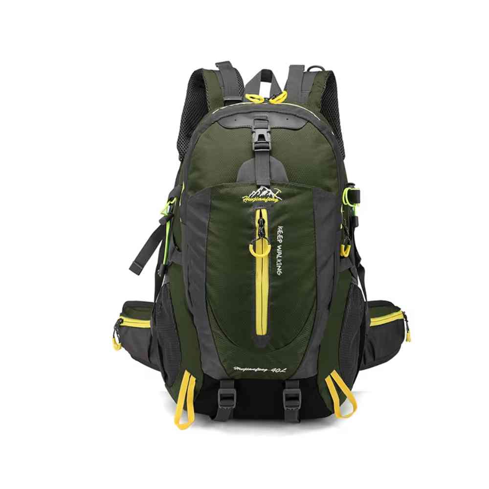 Mochila 40L Leve Impermeável para Trekking Camping e Aventura Verde Militar da loja urbanno 0003