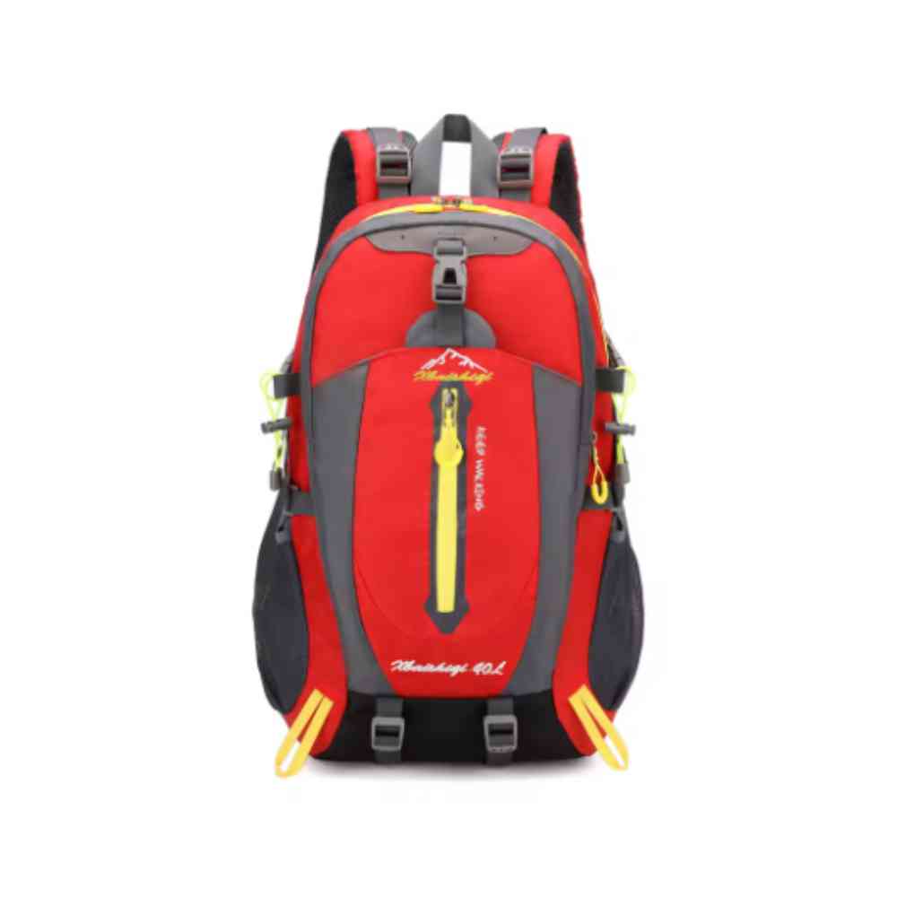 Mochila 40L Leve Impermeável para Trekking Camping e Aventura Vermelha da loja urbanno 0003