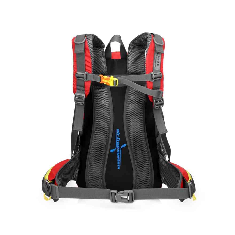 Mochila 40L Leve Impermeável para Trekking Camping e Aventura Vermelha da loja urbanno 0004