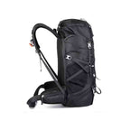 Mochila Camping 50 a 70L Impermeável e Capa de Chuva Preta da loja urbanno 0004