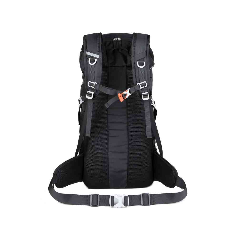 Mochila Camping 50 a 70L Impermeável e Capa de Chuva Preta da loja urbanno 0006