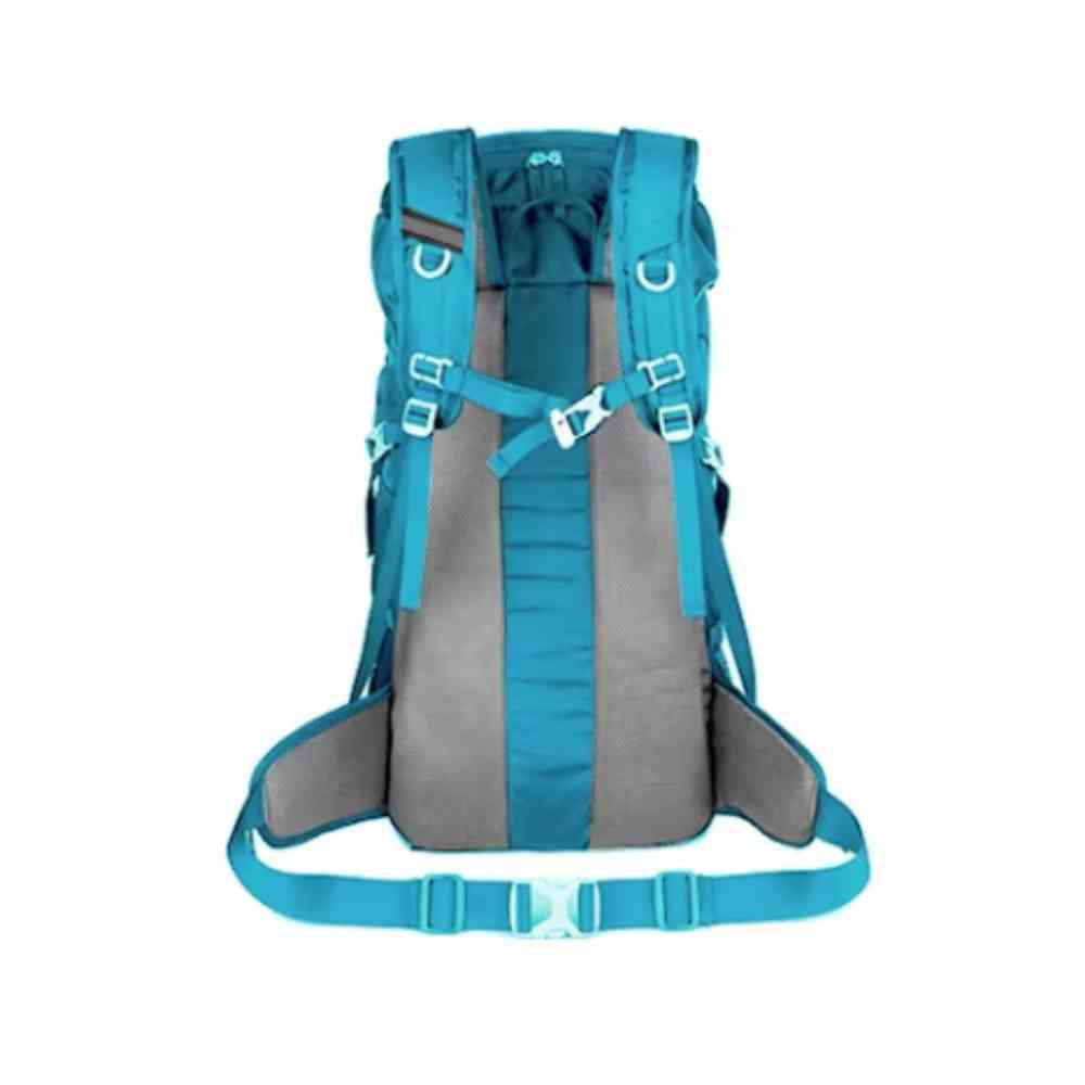 Mochila Camping 50 a 70L Impermeável e Capa de Chuva Verde Água da loja urbanno 0004