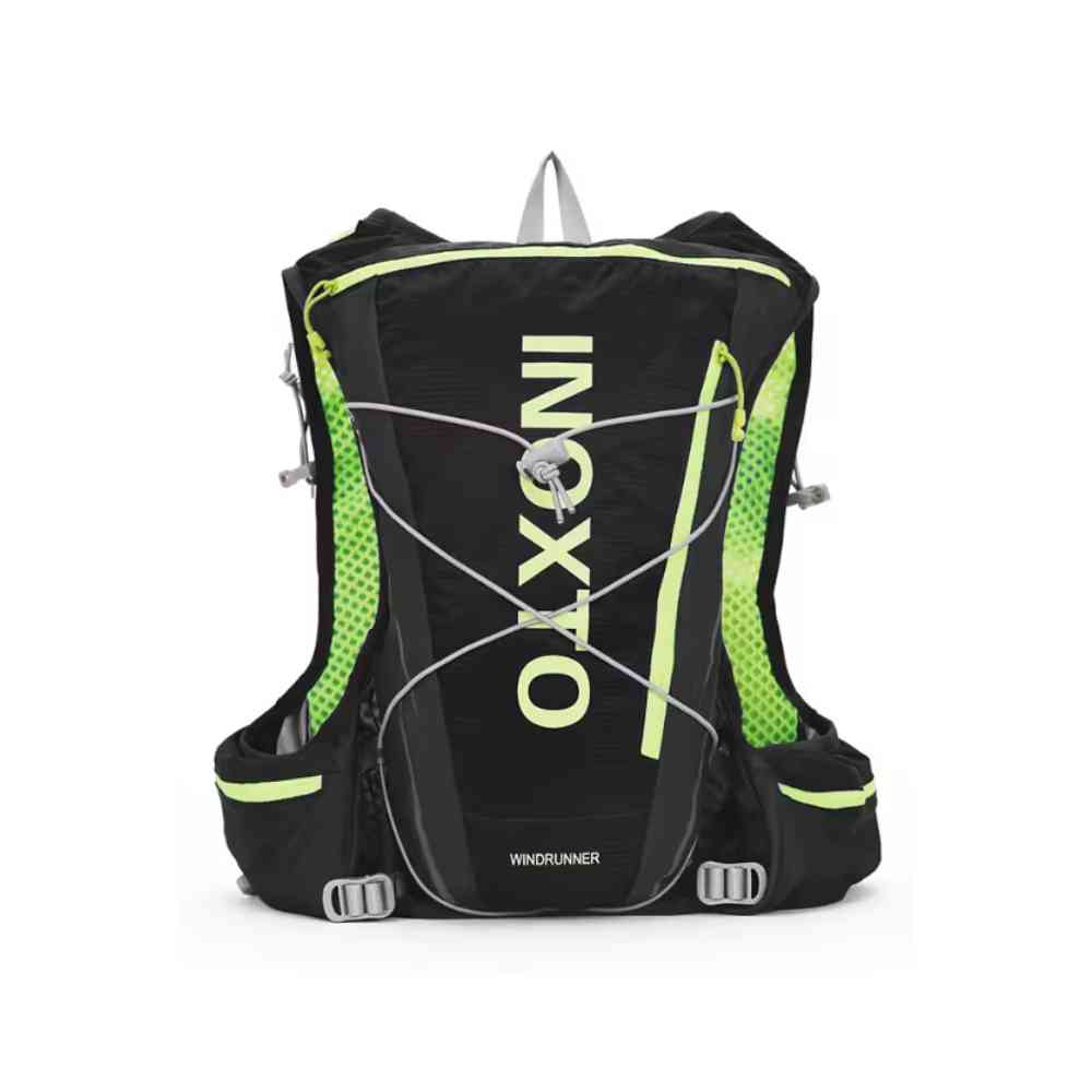 Mochila Colete de Hidratação 8L com Reservatório 2L + 2x500ml para Corrida e Ciclismo Preto (80-97cm) da loja urbanno 0006