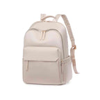 Mochila Feminina Notebook para Trabalho e Viagem Bege da loja urbanno - 0001