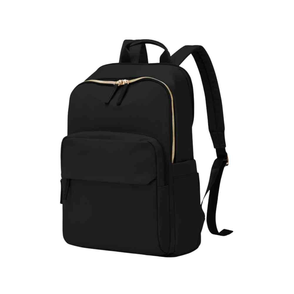 Mochila Feminina Notebook para Trabalho e Viagem Preta da loja urbanno - 0001