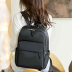 Mochila Feminina Notebook para Trabalho e Viagem Preta da loja urbanno - 0002