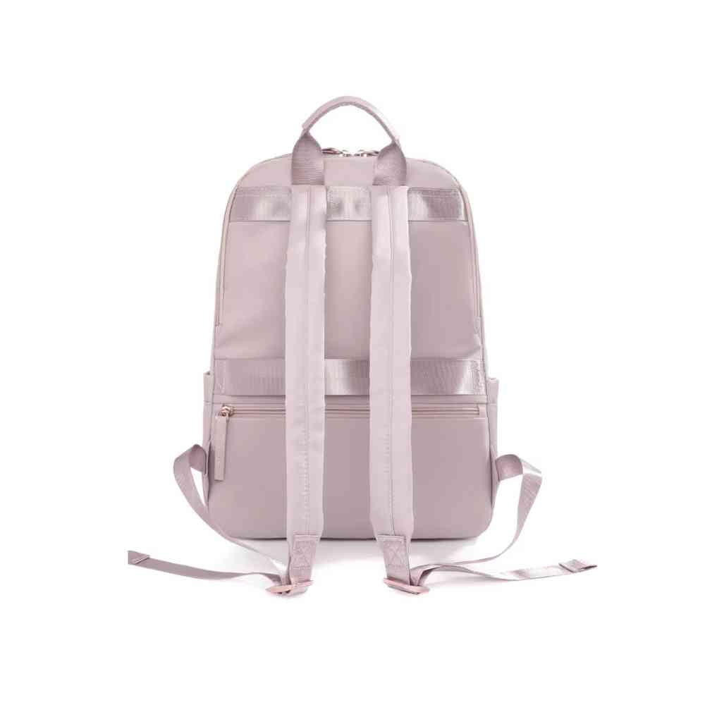 Mochila Feminina Notebook para Trabalho e Viagem Rosa da loja urbanno - 006