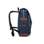 Mochila Feminina Notebook 14 Polegadas Vintage Lona Azul da loja urbanno 0004