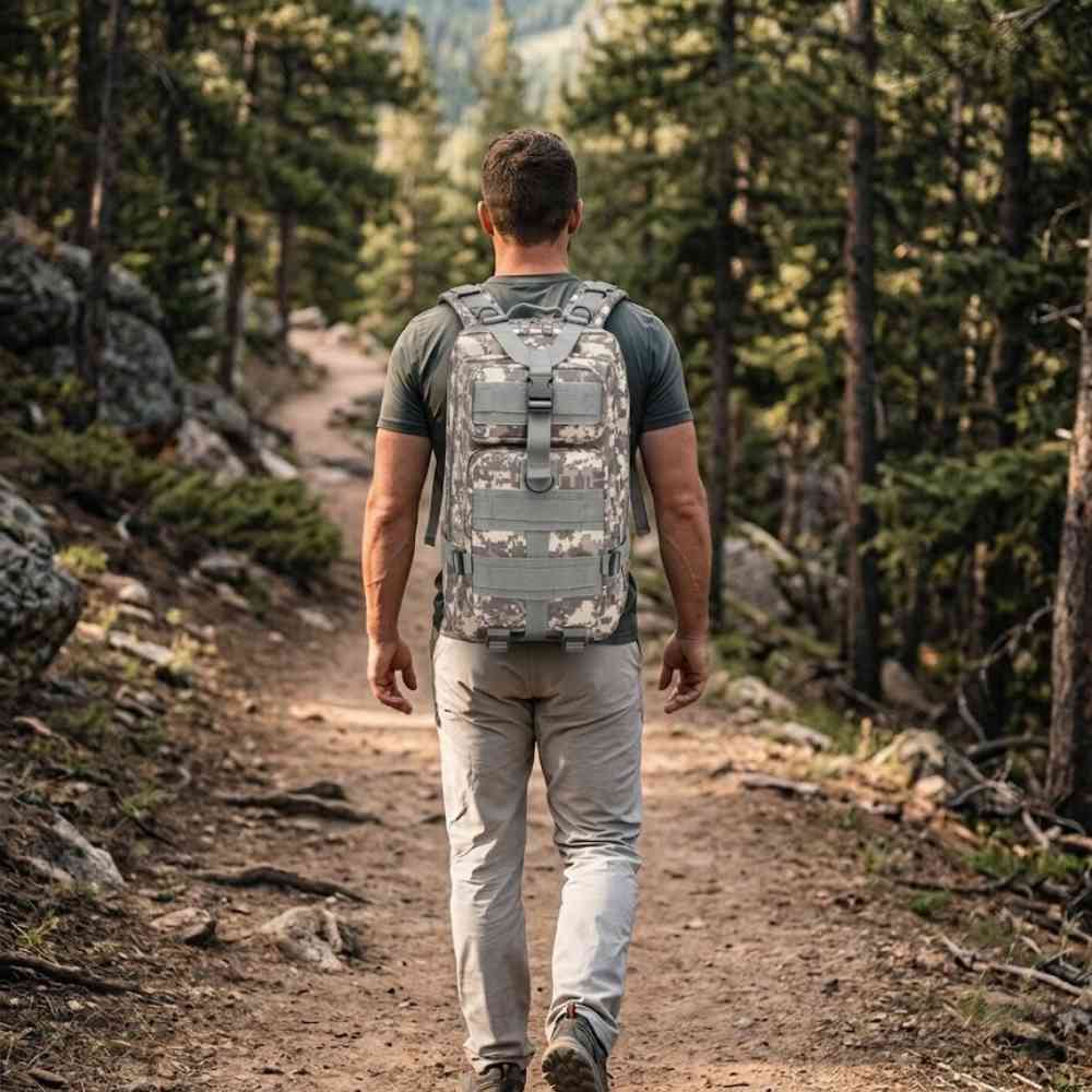 Mochila Militar Tática Impermeável 25L para Dia a Dia e Trabalho ACU da loja urbanno 0002