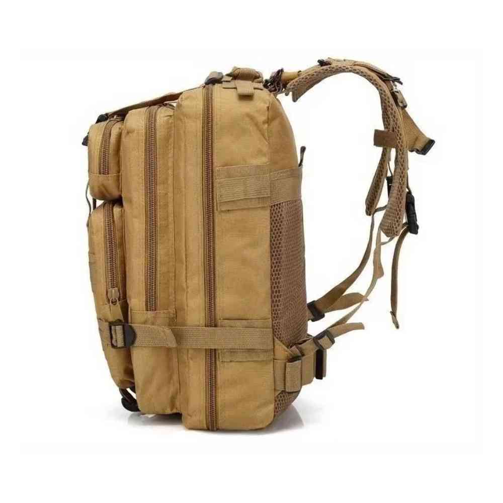 Mochila Militar Tática Impermeável 25L para Dia a Dia e Trabalho Khaki da loja urbanno 0003