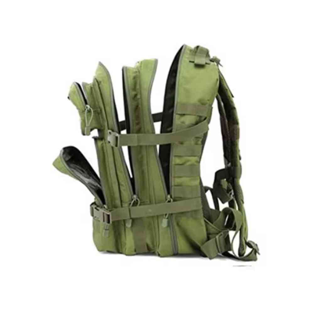 Mochila Militar Tática Impermeável 25L para Dia a Dia e Trabalho Verde da loja urbanno 0004
