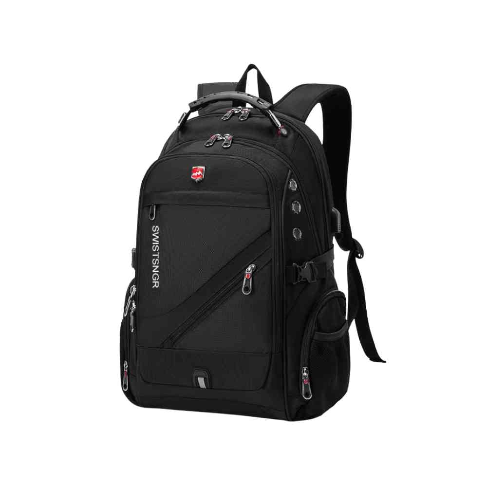 Mochila Notebook 17" Viagem Antifurto Impermeável Preta da loja urbanno 001