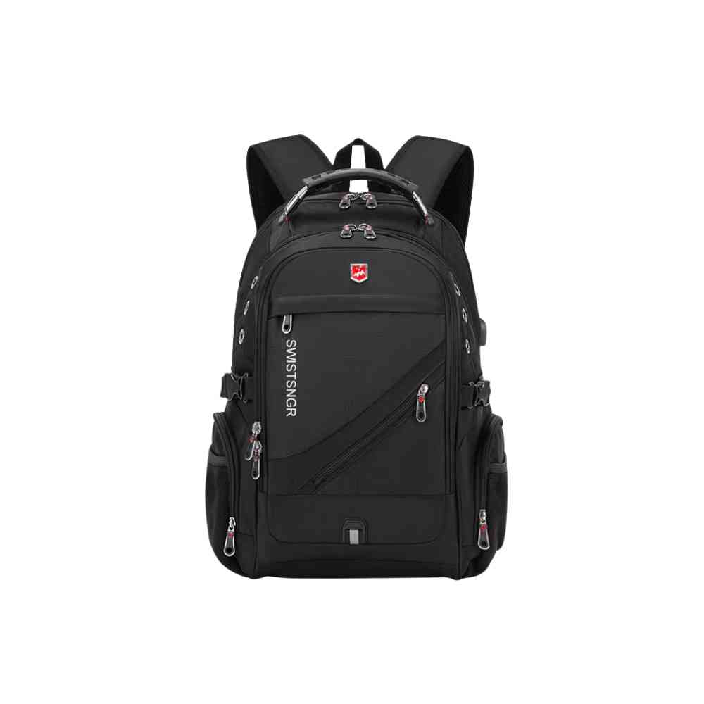 Mochila Notebook 17" Viagem Antifurto Impermeável Preta da loja urbanno 005