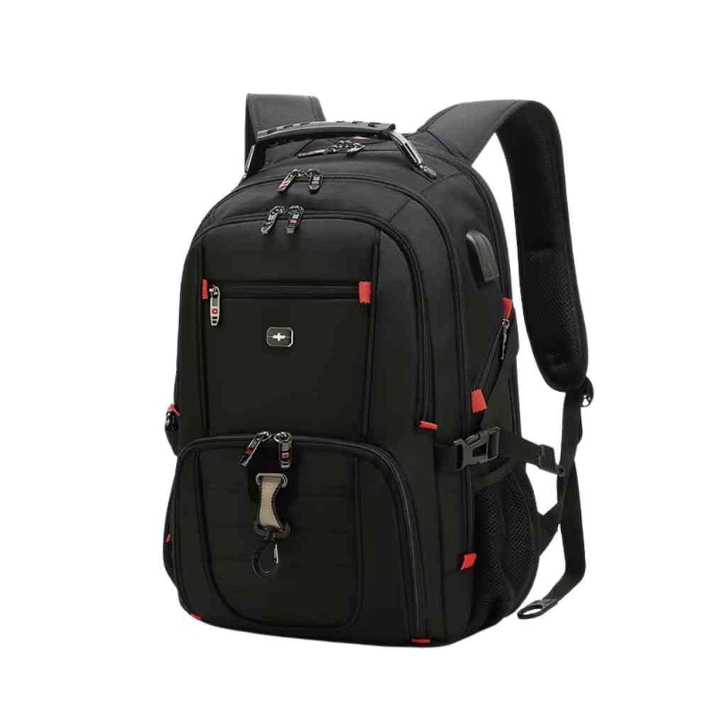 Mochila Notebook 18" 40L Viagem Antifurto Preta da loja urbanno - 0001