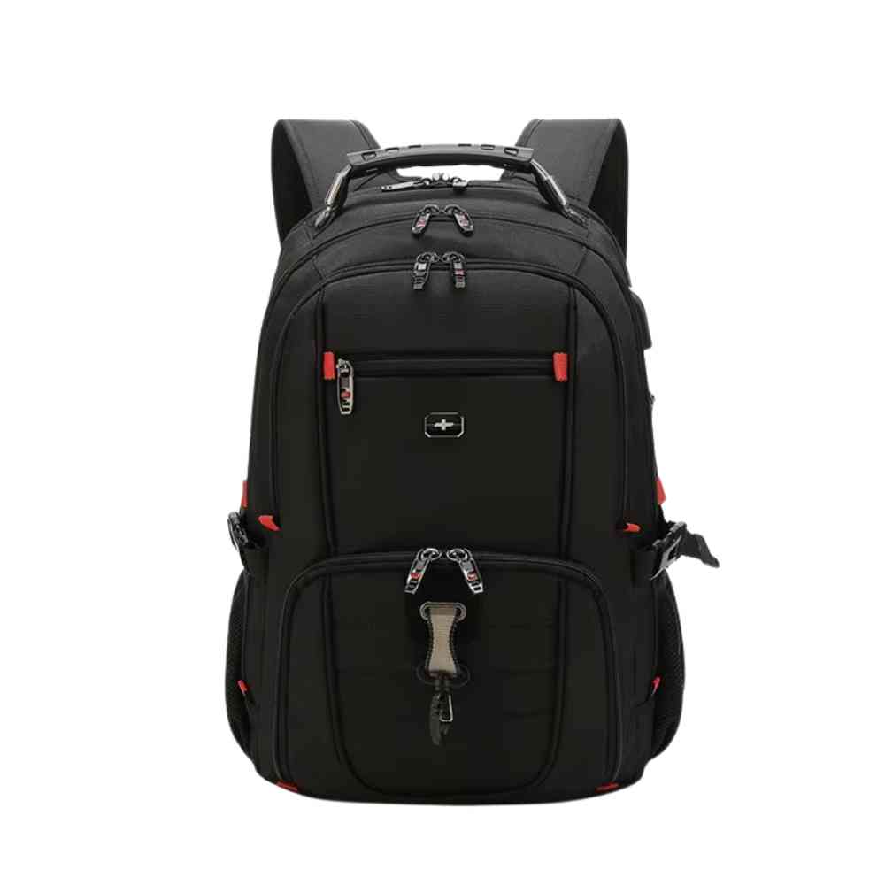 Mochila Notebook 18" 40L Viagem Antifurto Preta da loja urbanno - 0003