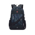 Mochila Notebook 20" Viagem Antifurto Impermeável Camuflagem Azul e Preta da loja urbanno 0001