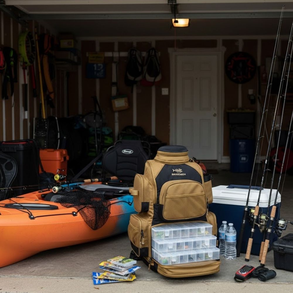 Mochila Pesca Bassdash Multifuncional Tática Impermeável Khaki da loja urbanno 0002