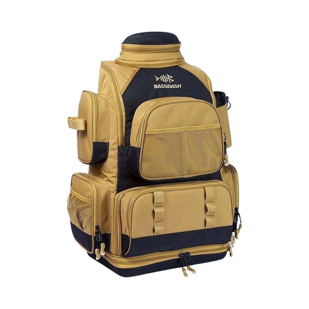 Mochila Pesca Bassdash Multifuncional Tática Impermeável Khaki da loja urbanno 0003