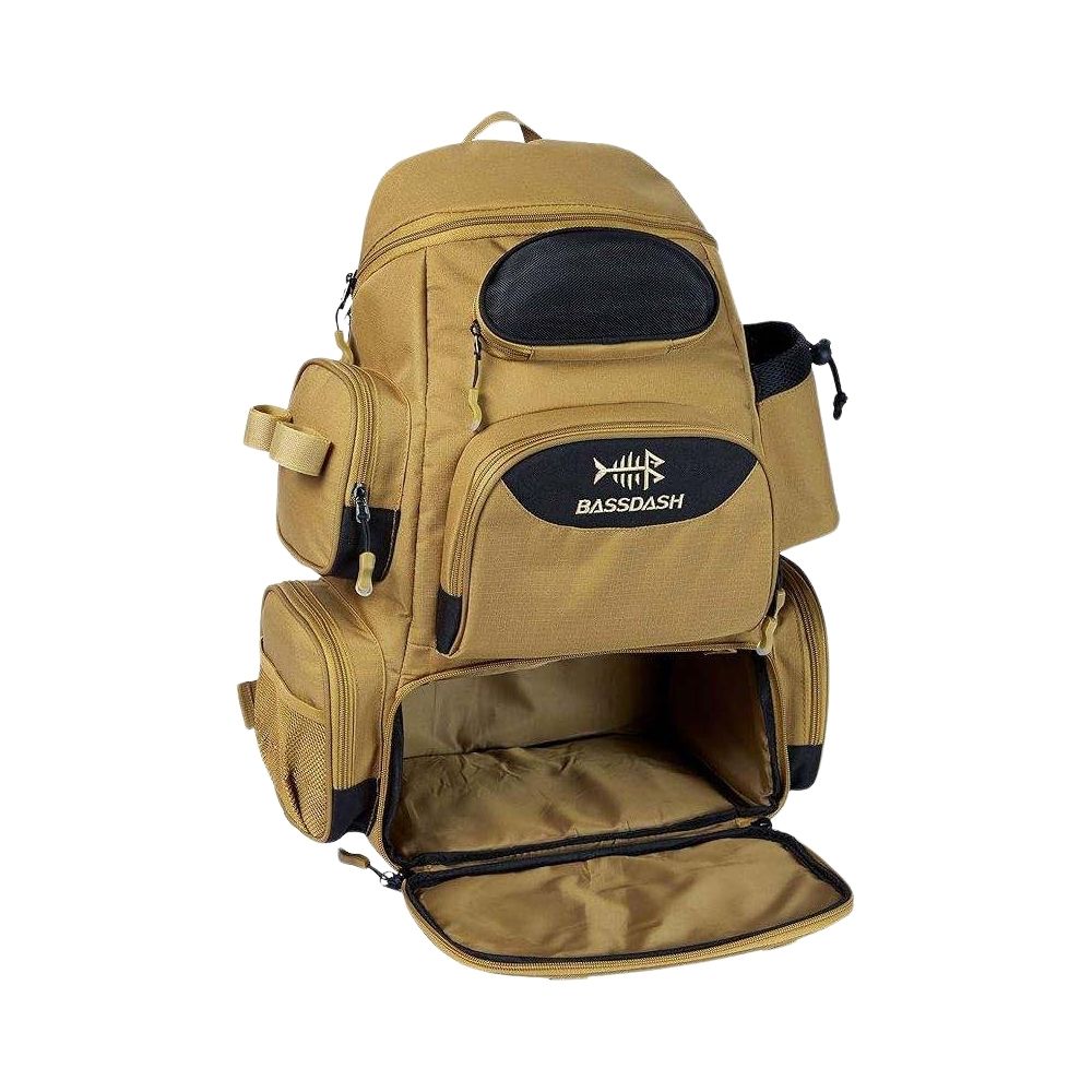 Mochila Pesca Bassdash Multifuncional Tática Impermeável Khaki da loja urbanno 0004