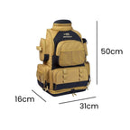 Mochila Pesca Bassdash Multifuncional Tática Impermeável Khaki da loja urbanno 0005