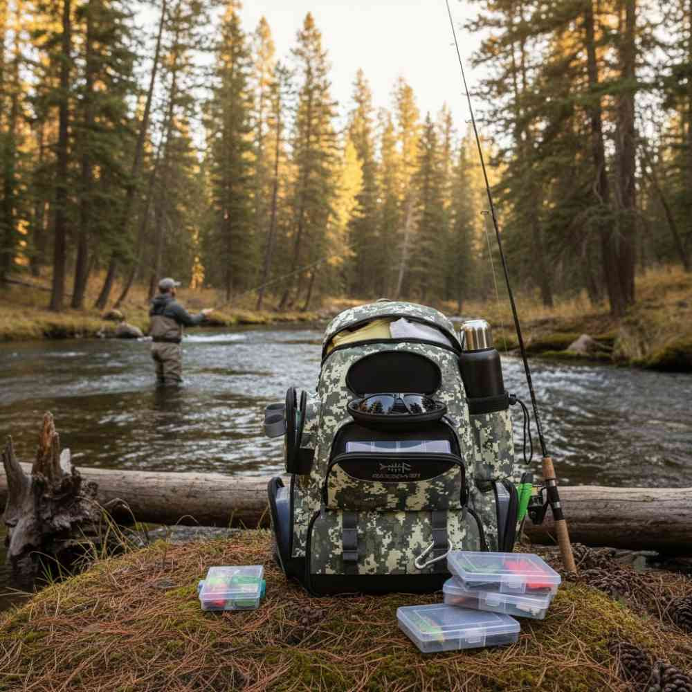 Mochila Pesca Bassdash Multifuncional Tática Leve Impermeável Camuflagem Digital Cinza da loja urbanno - 0002