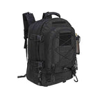 Mochila Tática Expansível 40 a 65L Militar Viagem Impermeável Preta da loja urbanno 0004