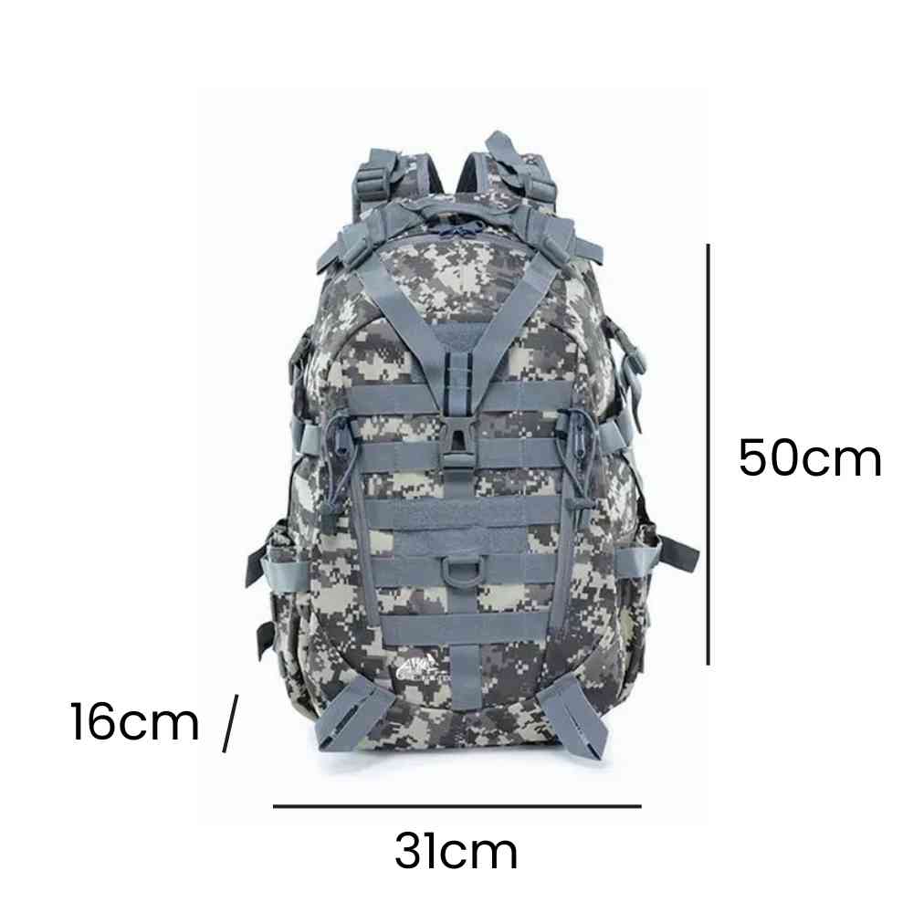 Mochila Tática Militar 40L Camping Viagem Aventura ACU da loja urbanno 0004