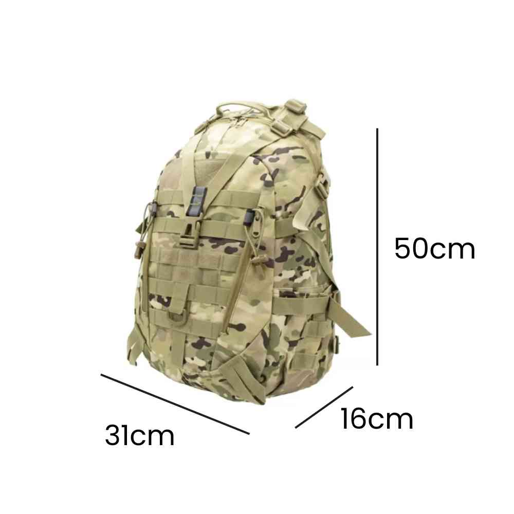 Mochila Tática Militar 40L Camping Viagem Aventura Camuflagem MultiCam da loja urbanno 0008