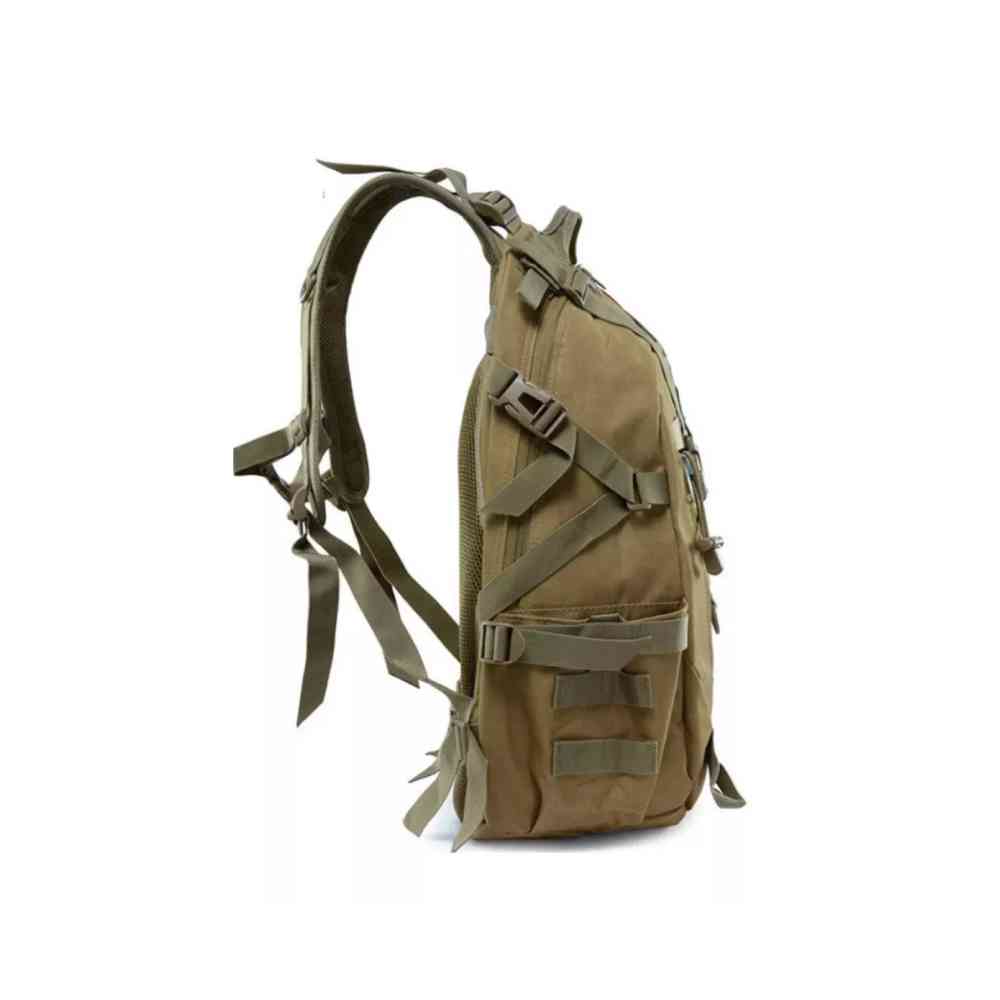 Mochila Tática Militar 40L Camping Viagem Aventura Khaki da loja urbanno - 0004