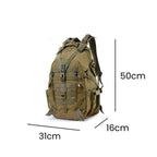 Mochila Tática Militar 40L Camping Viagem Aventura Khaki da loja urbanno - 0008