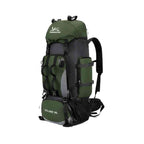 Mochila Viagem Cargueira 90L Aventureira Impermeável Verde da loja urbanno 0003