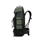 Mochila Viagem Cargueira 90L Aventureira Impermeável Verde da loja urbanno 0005