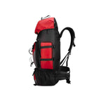 Mochila Viagem Cargueira 90L Aventureira Impermeável Vermelha da loja urbanno 0006